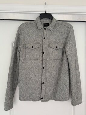 Lucky Brand Men's Quilted Shirt Jacket